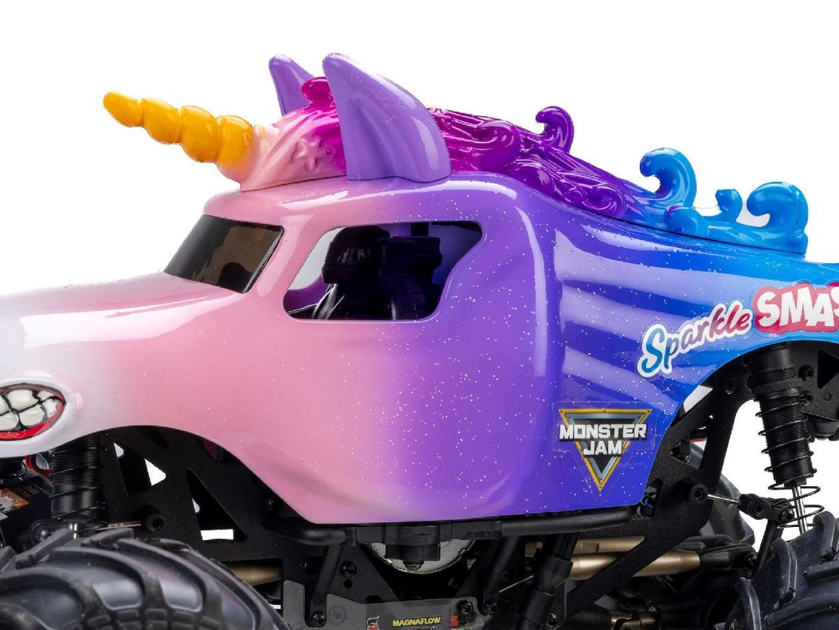 Losi 1/18 Mini Lmt Sparkle Smash 2S 4X4 Rtr Brushed Monster Truck