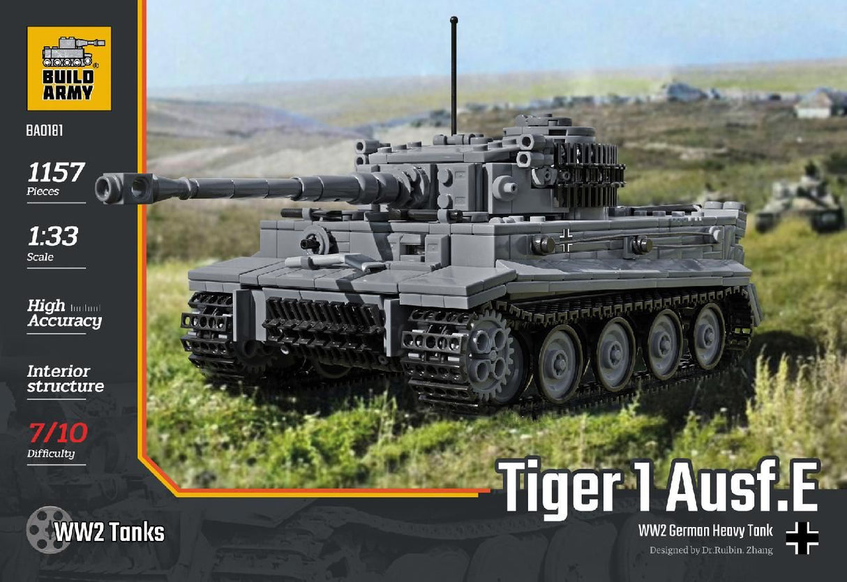 Build Army Tiger 1 Grey