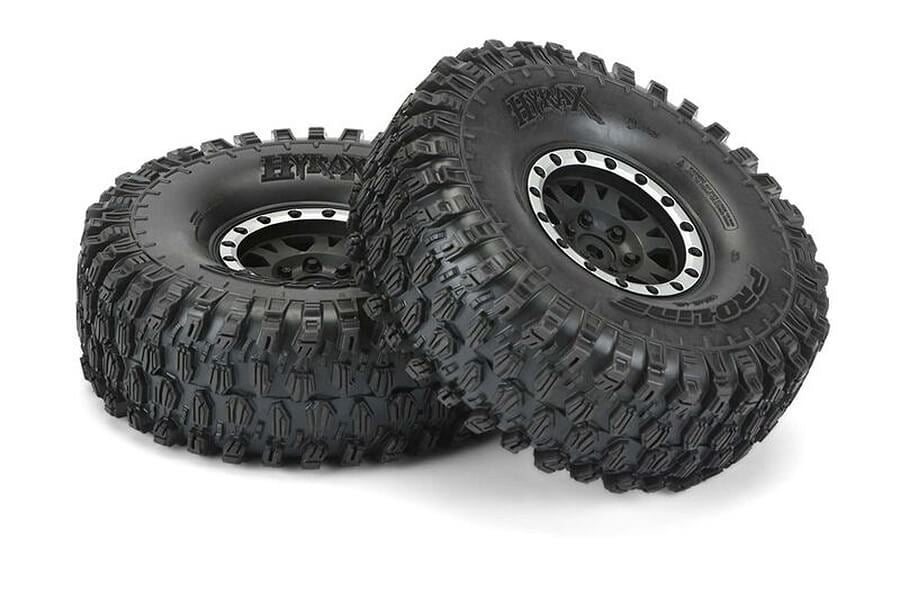 PROLINE HYRAX 1.9 PREDATOR ON IMPULSE BLK/SILV B/LOCK WHEELS