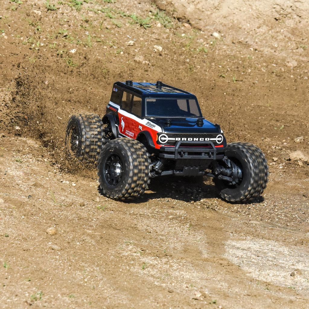 Proline 1/10 2021 Ford Bronco Clear Body: Granite, Vorteks