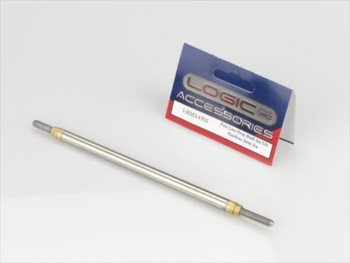 RACTIVE Fine Line Prop Shaft 4in M4 Stainless Shaft 6mm dia