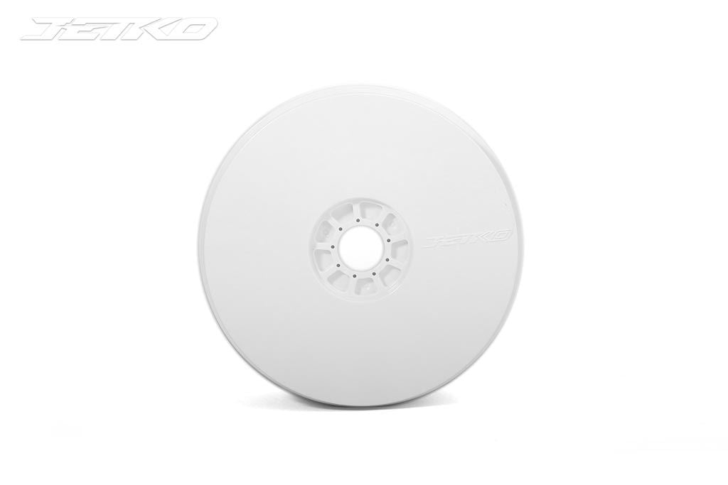Jetko 1:8 Buggy Revo Wheel White (1) Bulk