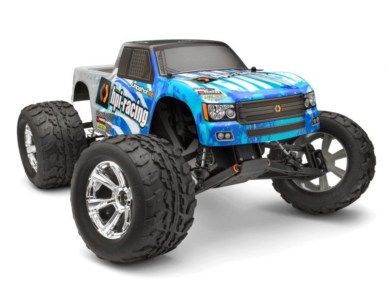 Jumpshot Mt V2 Painted Bodyshell - Blue/Silver