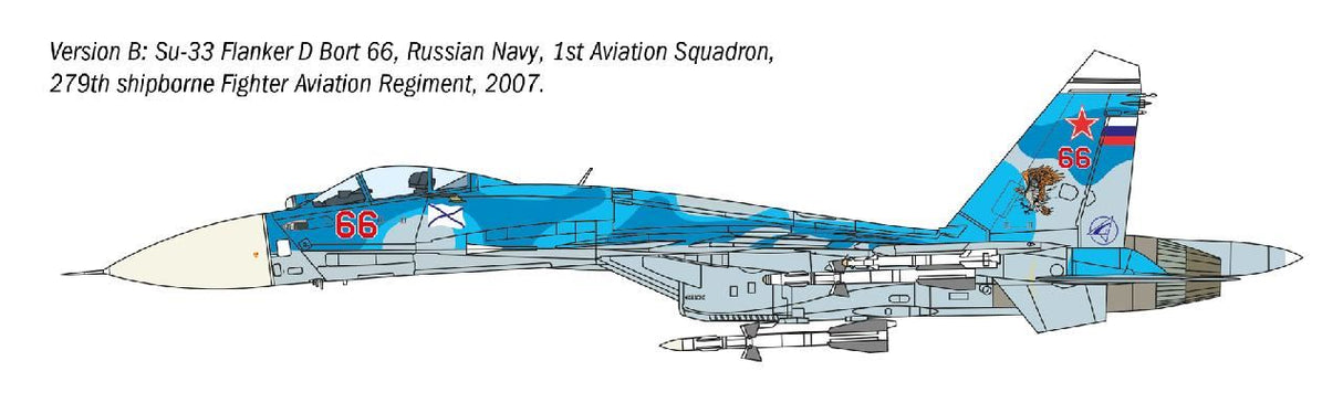 Italeri Su-33 Sea Flanker–D