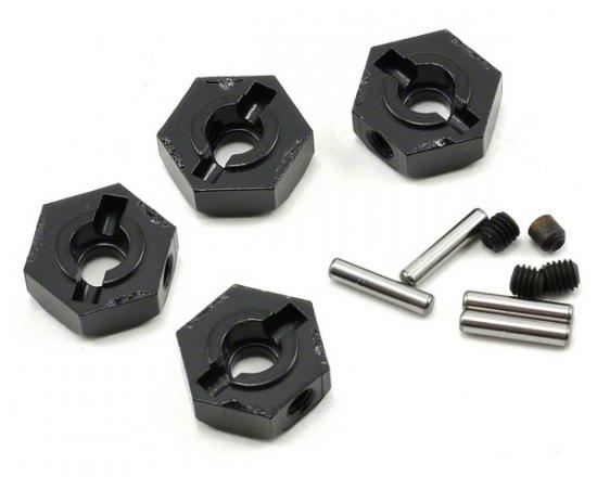 AXIAL Aluminum Hub Narrow 12mm Black (4)
