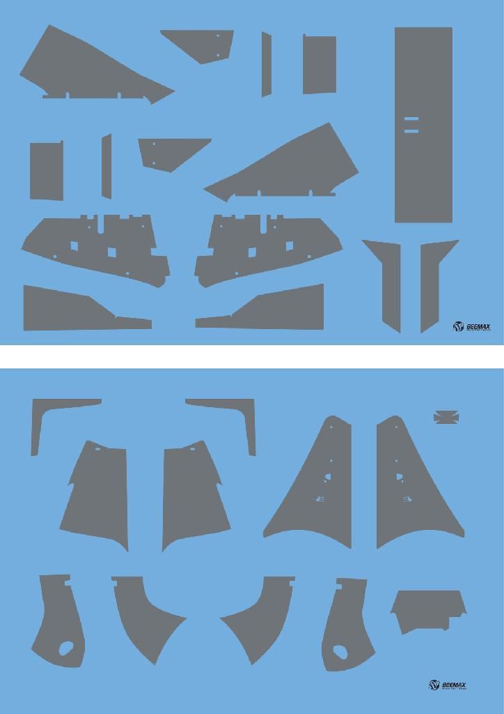 Beemax Detail Parts For 1/12 McLaren Mp4/4