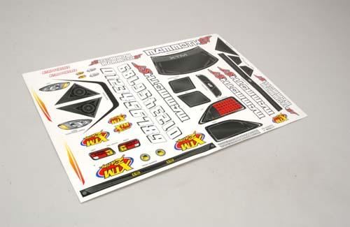 XTM Racing Decal Sheet - Mammoth ST