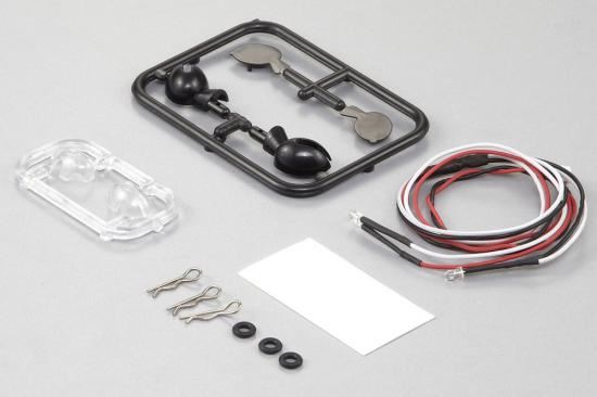 KILLERBODY WING MIRROR "C" W/L ED UNIT SET 1/10 TOURING CAR