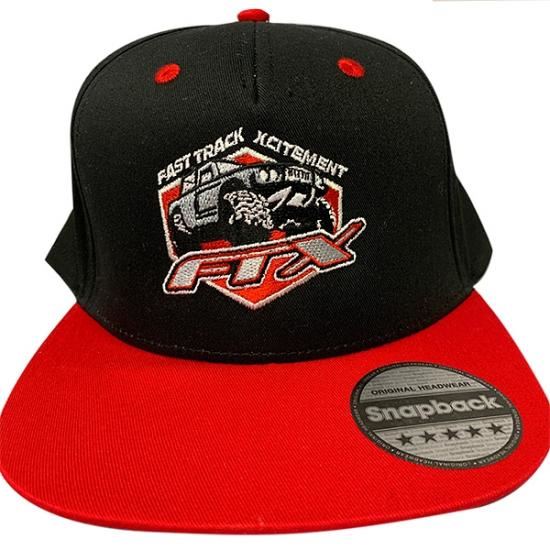 FTX Badge Logo Snapback Cap Red/Black
