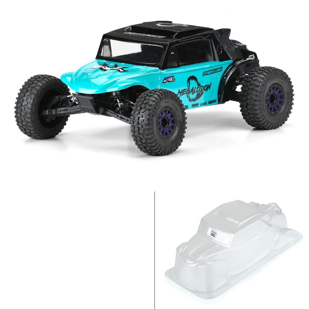 Proline 1/10 Megalodon Desert Buggy Clear Body: Short Course