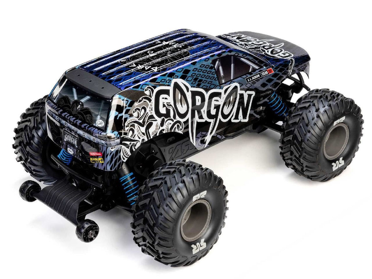 Arrma 1/10 Gorgon 223S 2Wd Rtr Monster Truck, Blue/Black