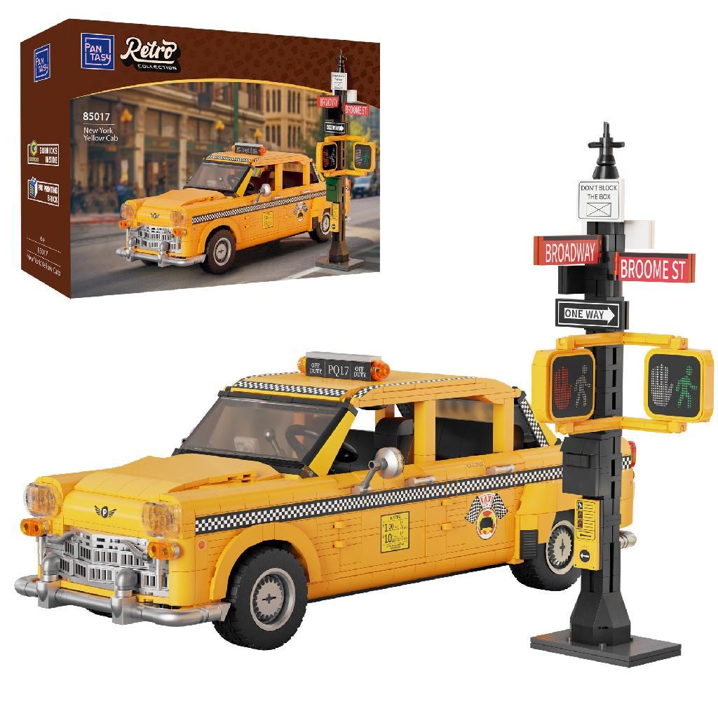 Pantasy New York Yellow Taxi Cab - 1601 Pcs
