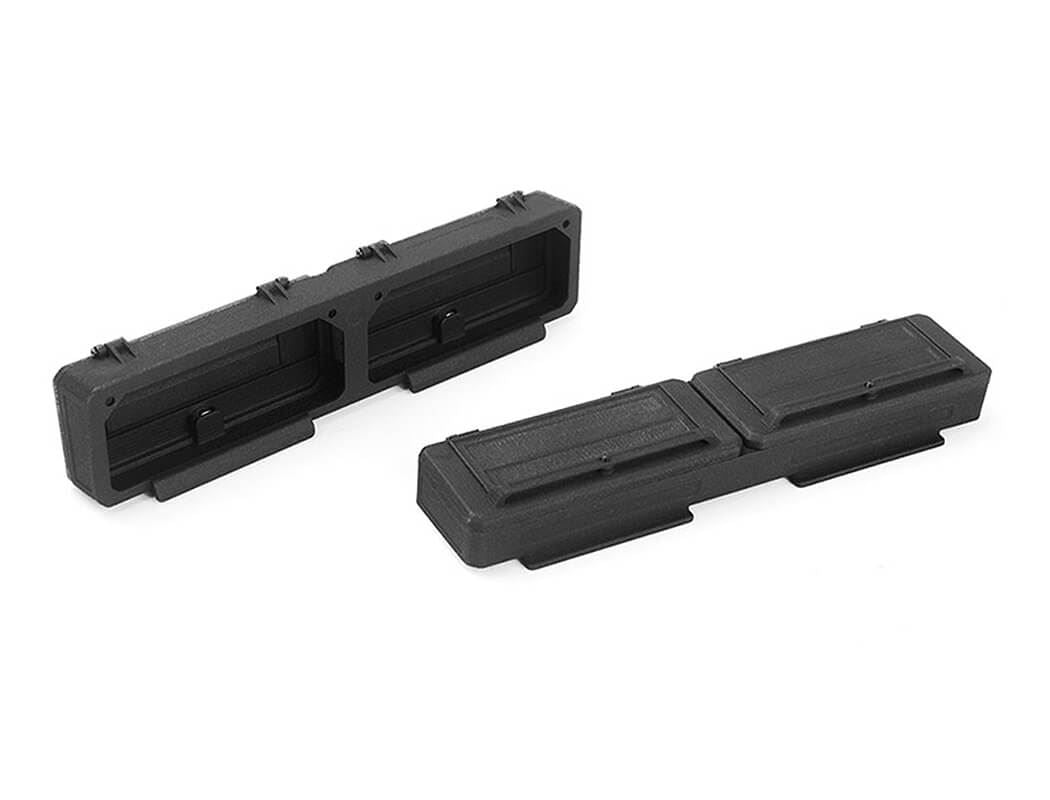 RC4WD REAR BED RACK & TOOL BOX W/ LIGHT BAR FOR VANQUISH VS4