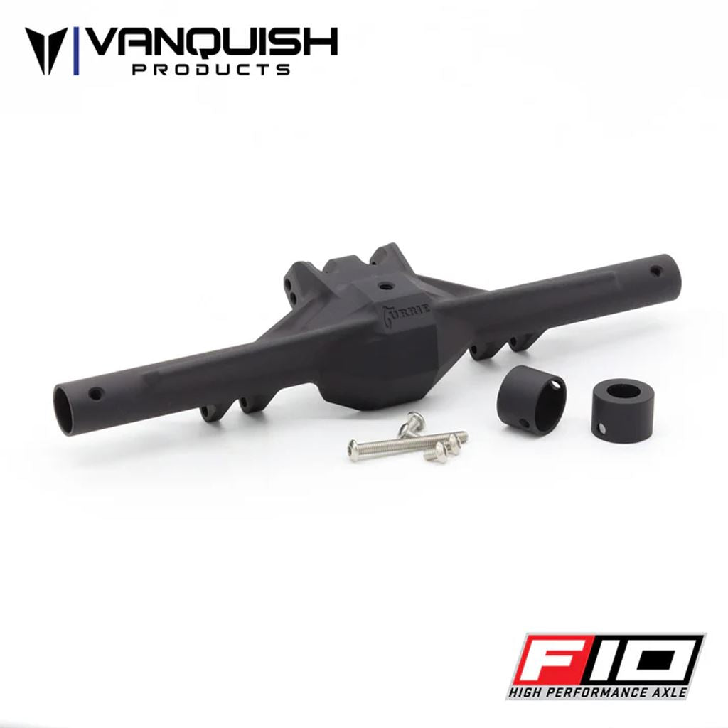 Vanquish F10 Aluminum Rear Axle Housing Black