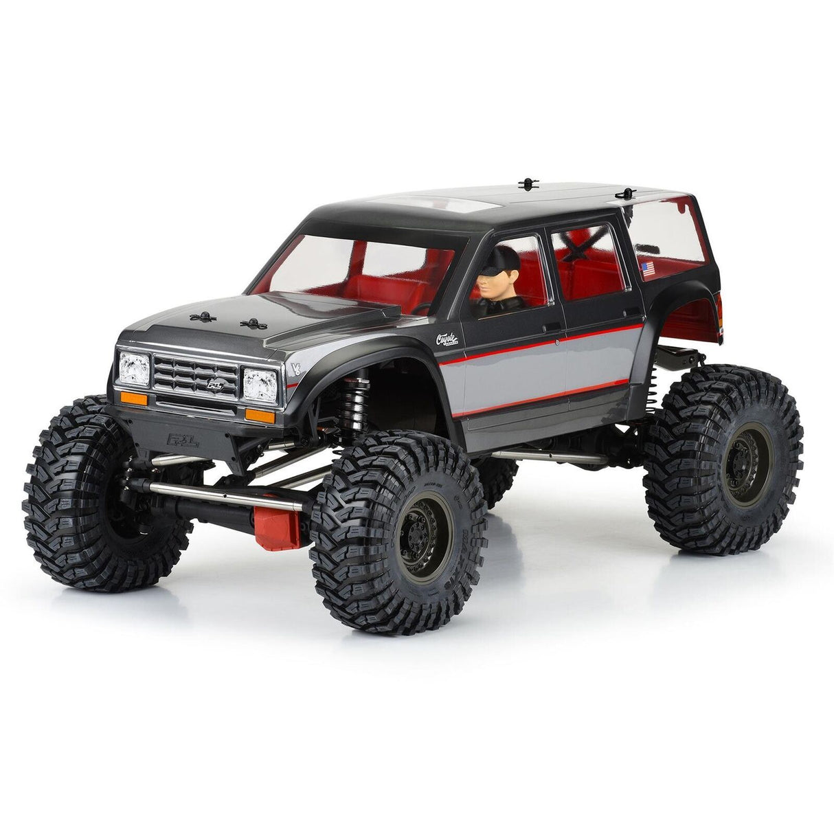 Proline 1/6 Coyote Grande Clear Body: Scx6
