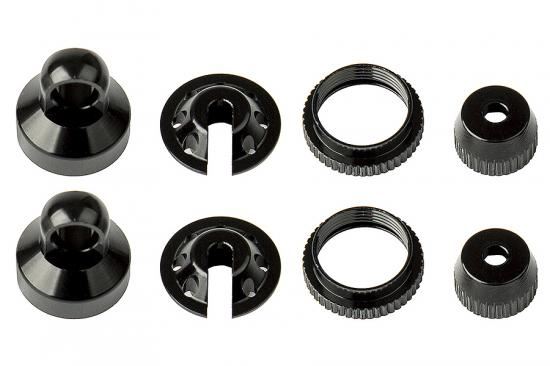 Element RC Enduro Shock Parts - Black Aluminum