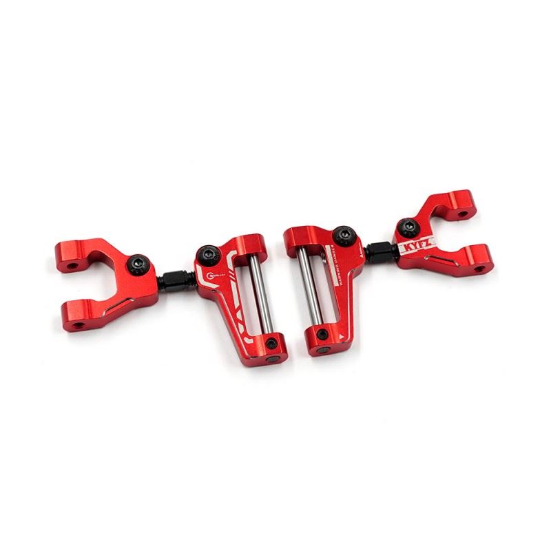 Yeah Racing Aluminum Front Upper Arms Set For Kyosho 1/10 Fazer Mk2