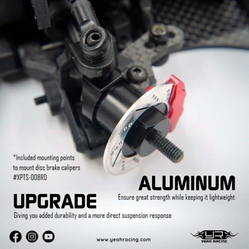 Yeah Racing Aluminum 7075 Steering Block For Xpress Xm1 Xm1S Am1 Am1S Fm1S