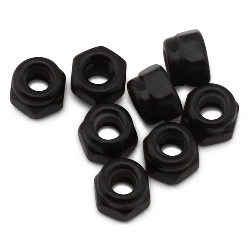 Udi Rc Cx24 M2.0 Hex Flanged Nylon Lock Nut 8Pcs
