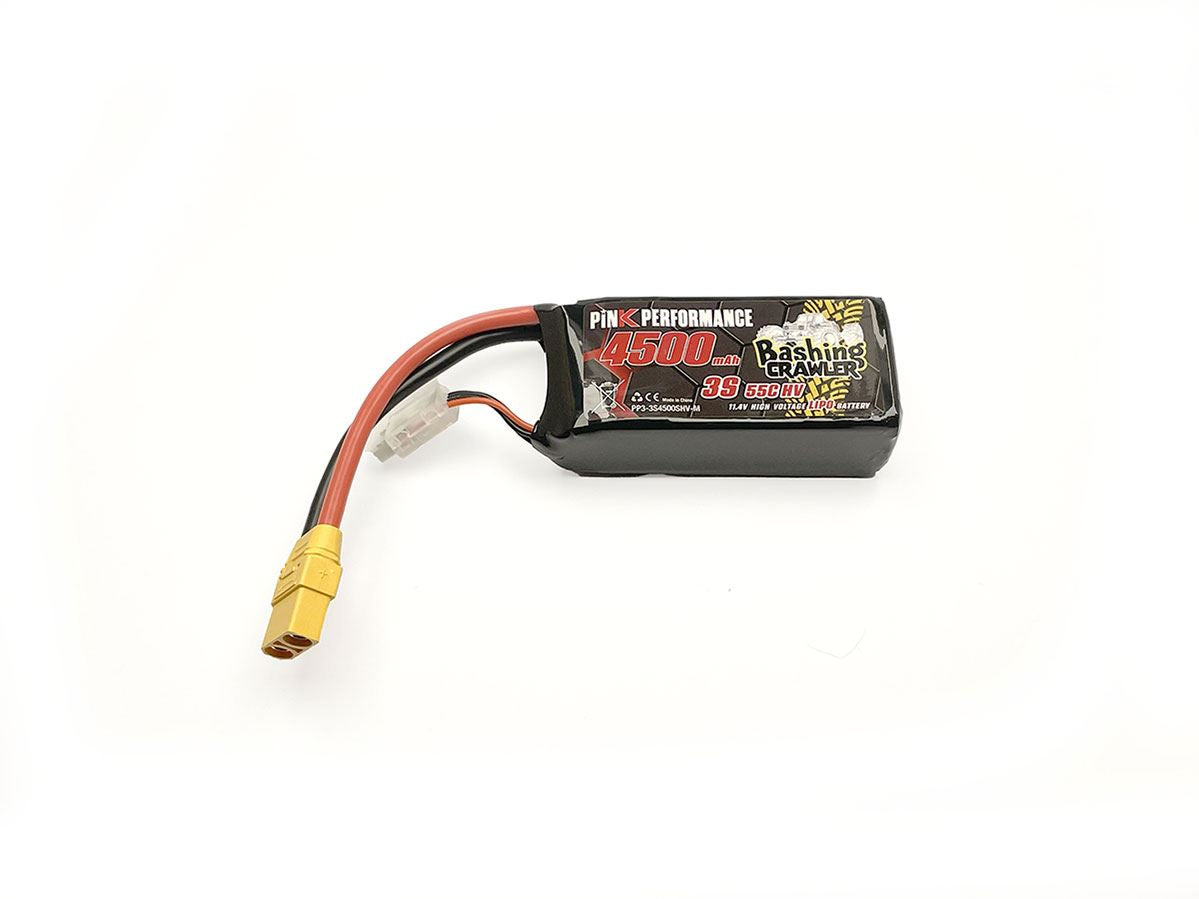 Pink Bashing Crawler Lipo 3S 11.4V-4500-55C (Multi) 96X42X34Mm Shorty