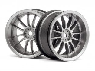 HPI Work Xsa 02c Wheel 26mm Light Gunmental (3mm/2pcs)