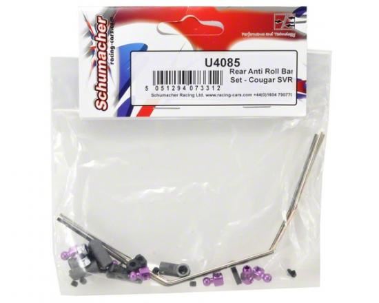 Schumacher Rear Anti Roll Bar Set - Cougar SVR