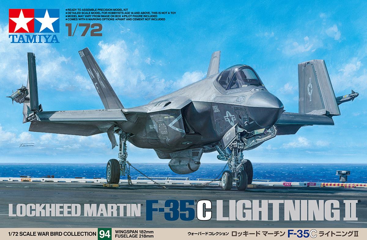 Tamiya 1/72 F-35C Lightning Ii