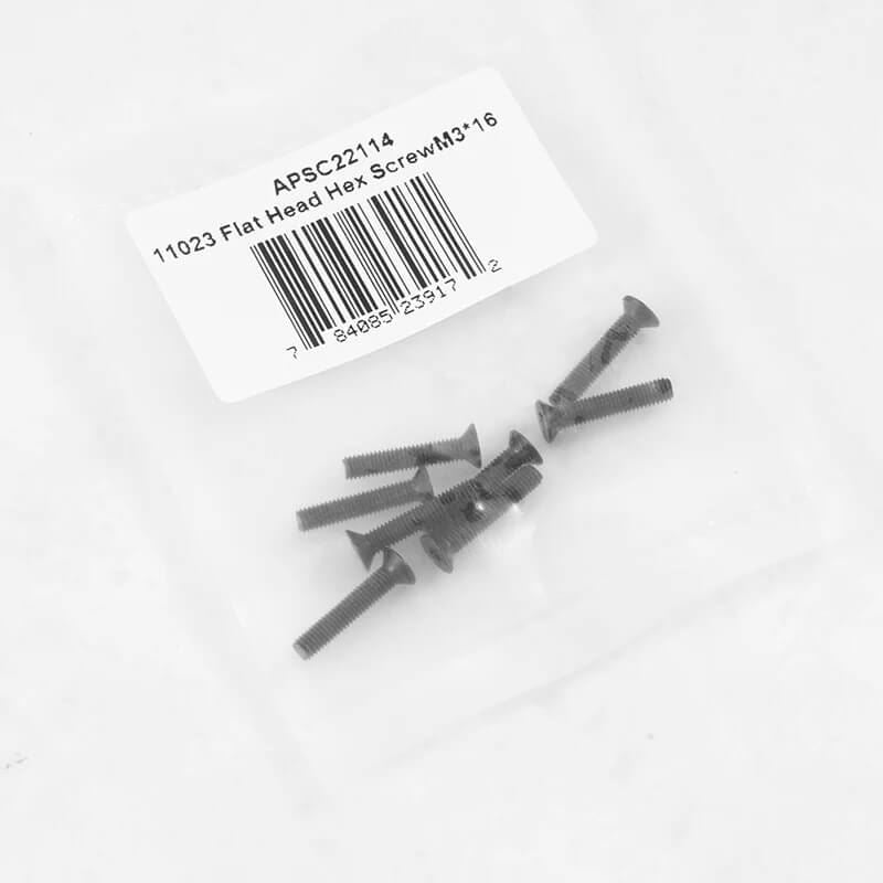 Fms Flat Head Hex Screw M3*16