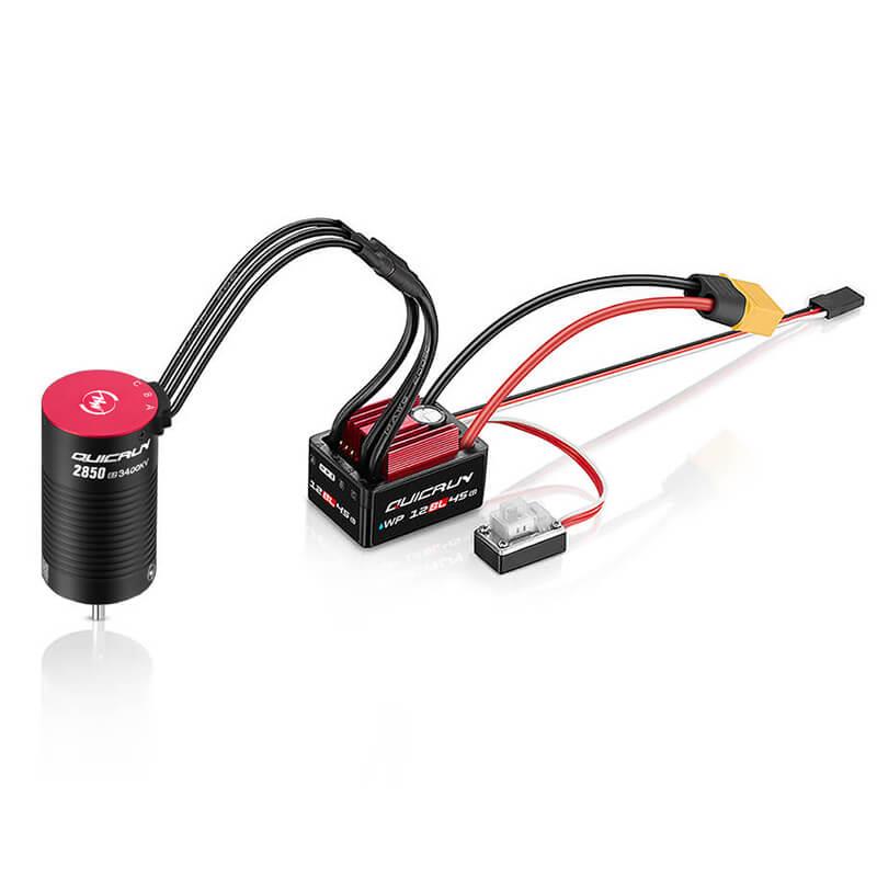 Hobbywing Quicrun Combo Esc G2 12Bl45/2850Sl 3400Kv Motor