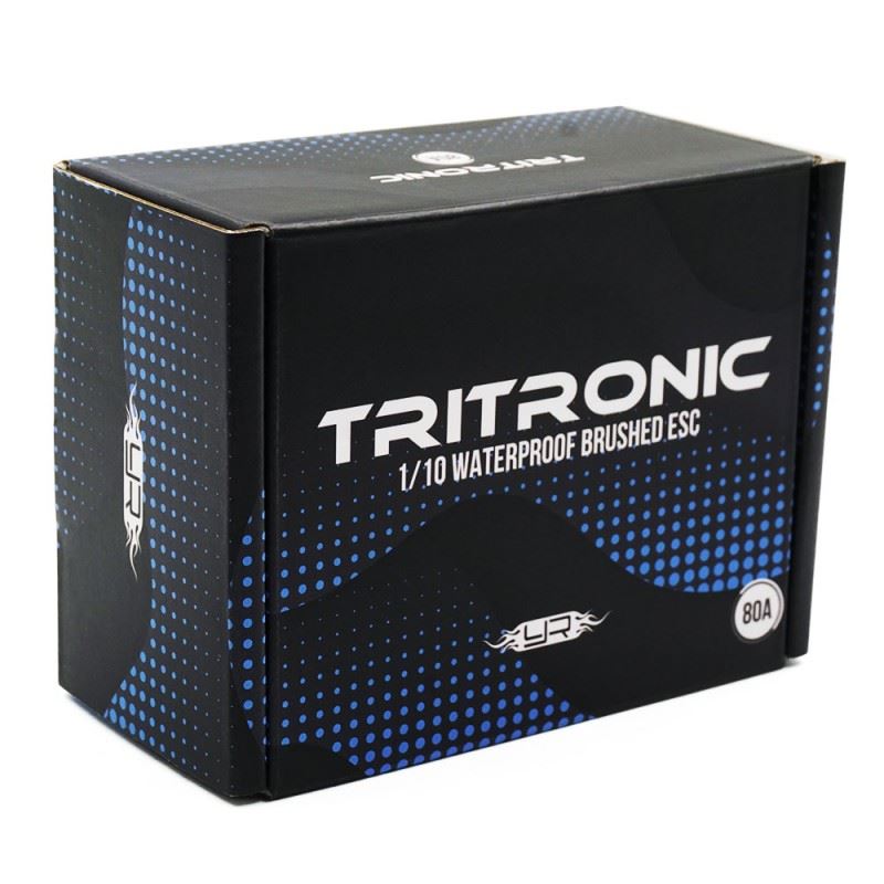 Yeah Racing Tritronic 1/10 Waterproof Brushed 80A ESC