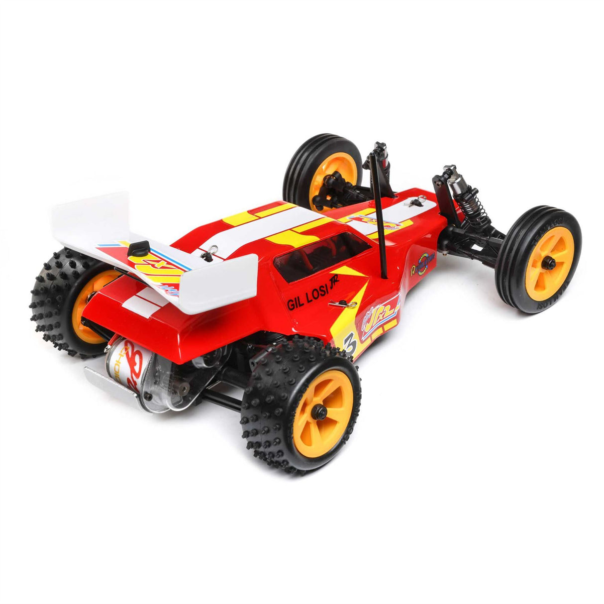 Losi 1/16 Mini JRX2 Brushed 2WD Buggy RTR, Red