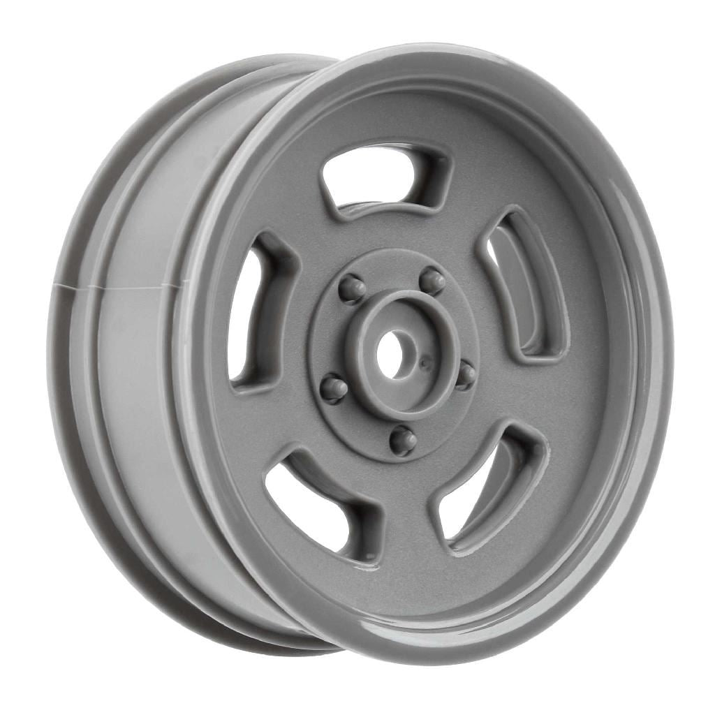 Proline 1/10 Slot Mag Drag Spec Front 2.2In 12mm Drag Wheels (2) Gray