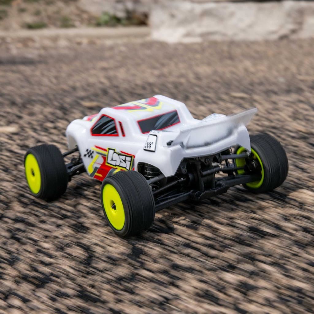 Losi 1/28 Micro-T 2Wd Stadium Truck Rtr White