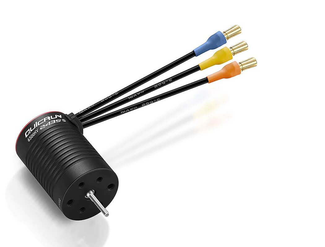 HOBBYWING QUICRUN 2435-4500KV G3 MOTOR 1/16 & 1/18 (2.0MM SHAFT)
