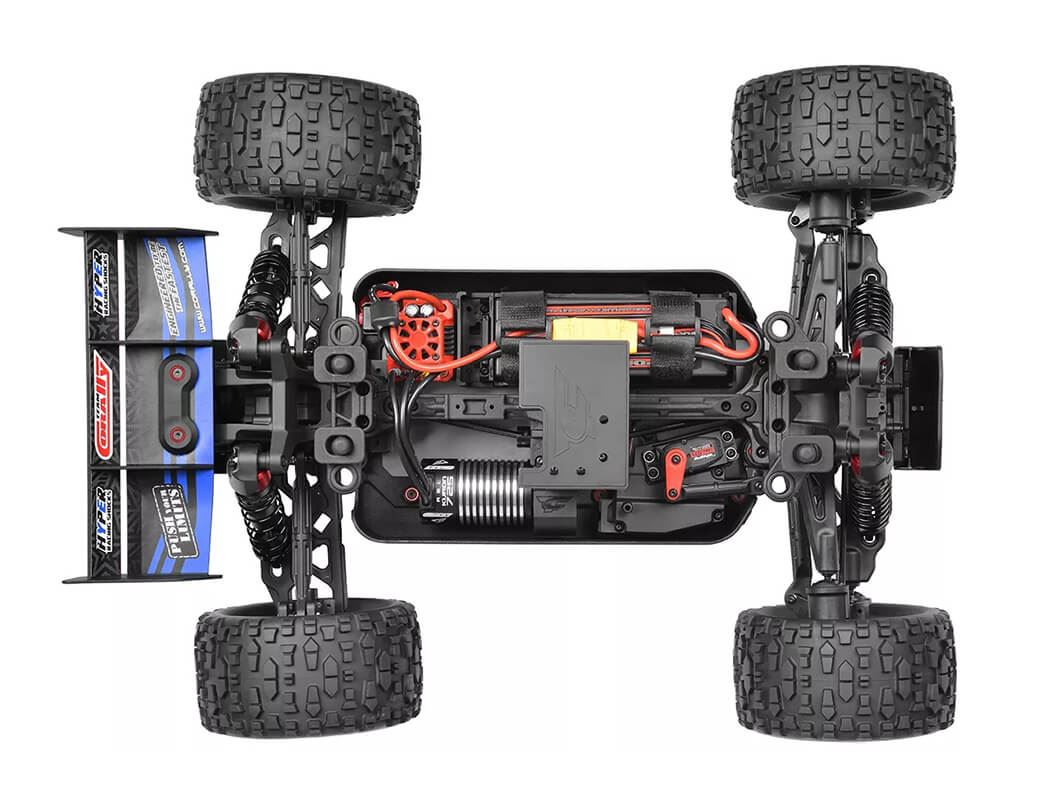 Corally Punisher 4 Brushless 4S Basher Truck Rtr - Blue