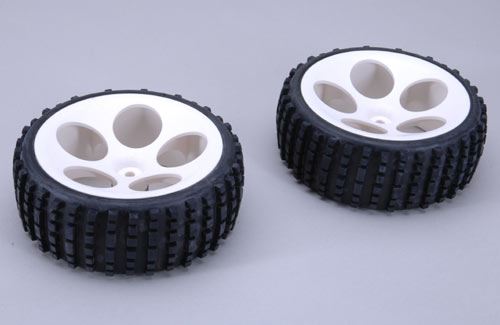FG Modellsport Baja Tyres M Narrow Glued (Pk2)