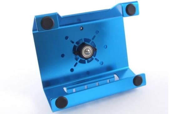 Fastrax Blue Alum Locking Rotating Car Maintenance Stand W/Magnet