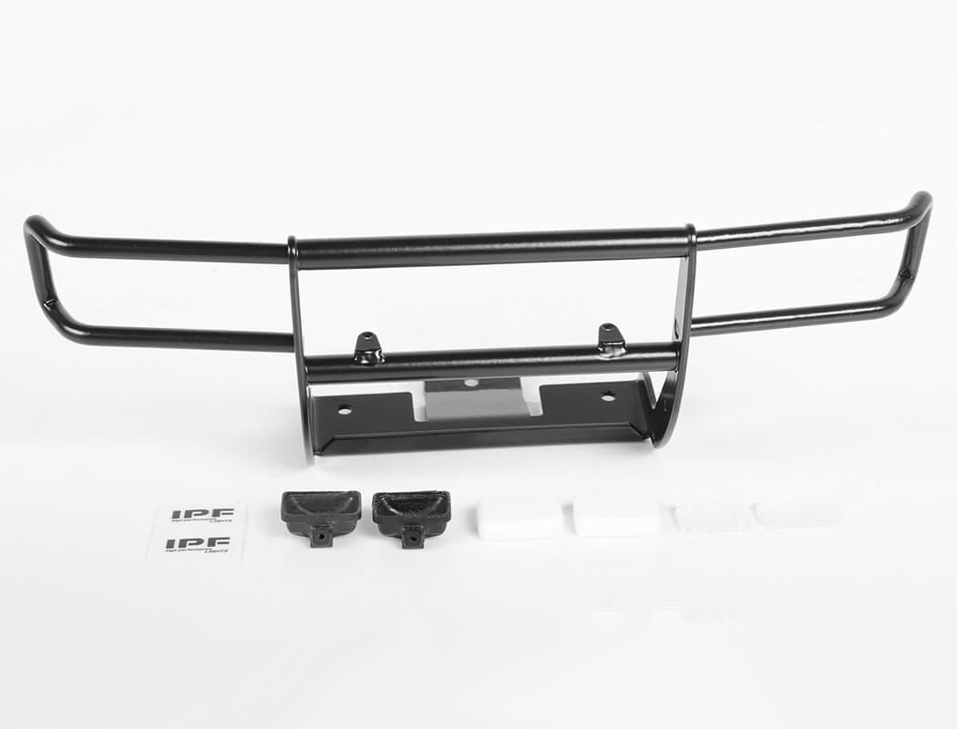 RC4WD RANCH FRONT GRILLE GUARD W/LIGHTS FOR TAMIYA 1/10 ISUZU MU TYPE X CC-01 (BLACK)