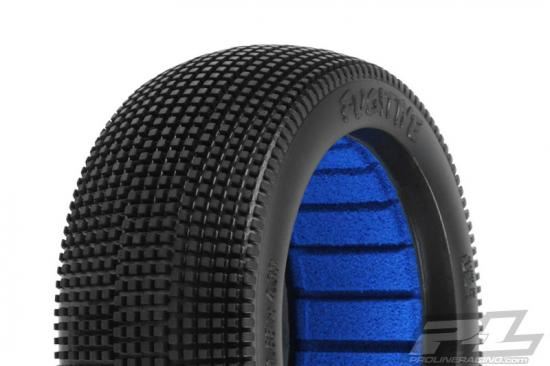 PROLINE 'FUGITIVE' S2 MEDIUM 1/8 BUGGY TYRES W/CLOSED CELL