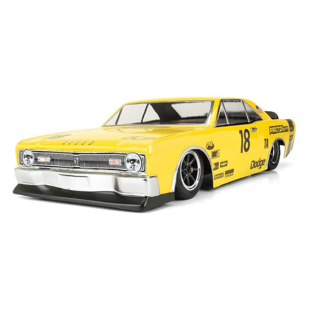 PRM 1/10 1967 Dodge Dart Clear Body: Vintage Trans-Am