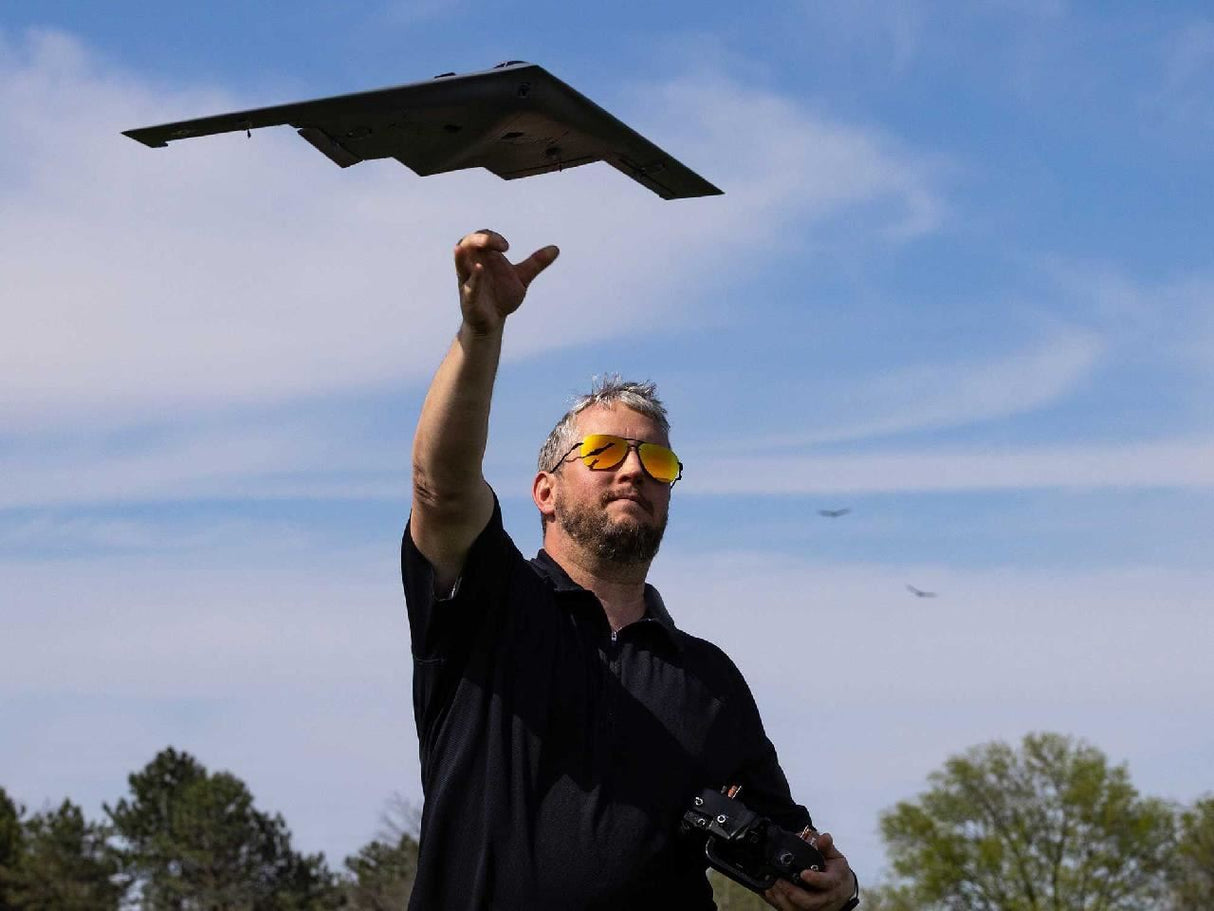 E Flite Micro B-2 Spirit Of America Twin 30Mm Edf Bnf Basic