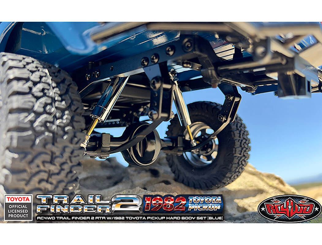 Rc4Wd Trail Finder2 Rtr With 1982 Toyota Pickup Hard Body Blue