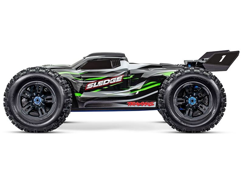 Traxxas Sledge 1/8 4WD VXL-6S Brushless Monster Truck - Green