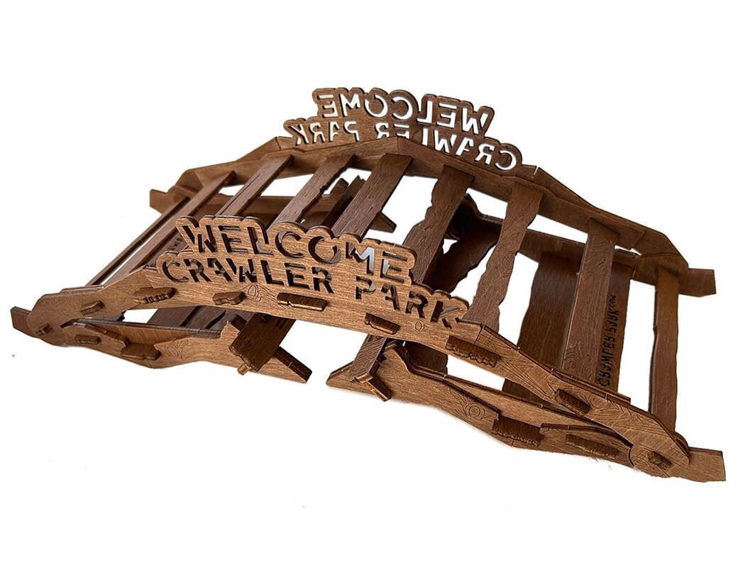 Crawler Park Welcome Bridge 1/18 & 1/24 Rc Crawler Park
