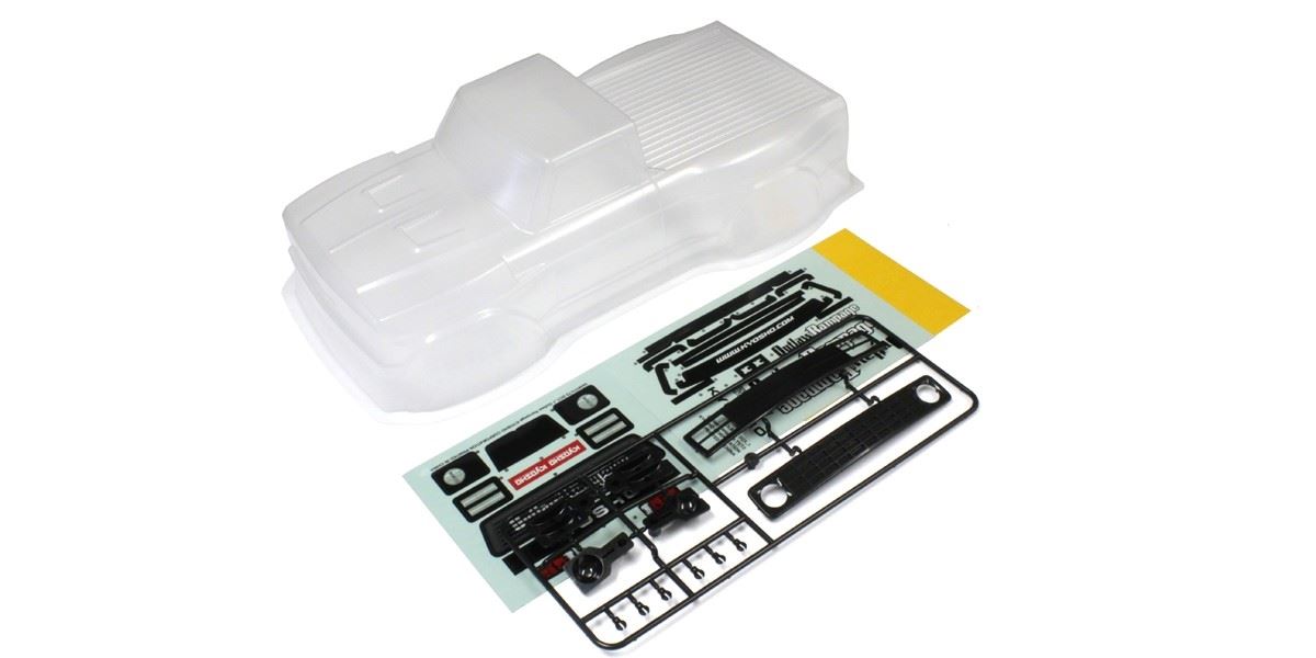 Clear Bodyshell Kyosho Outlaw Rampage