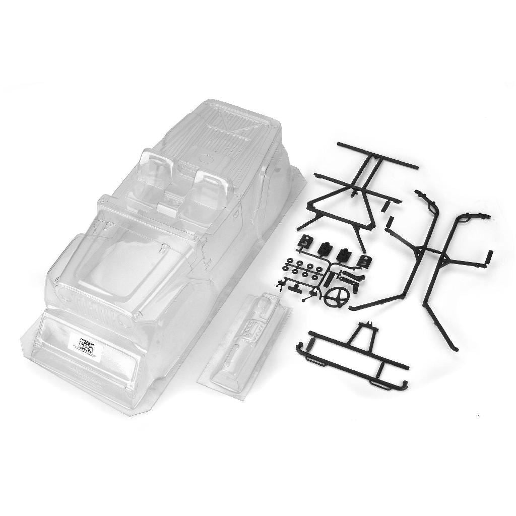 Pro 1/10 2004 Jeep Lj Clear Body/Trail Cage 12.3In Wheelbase Craw