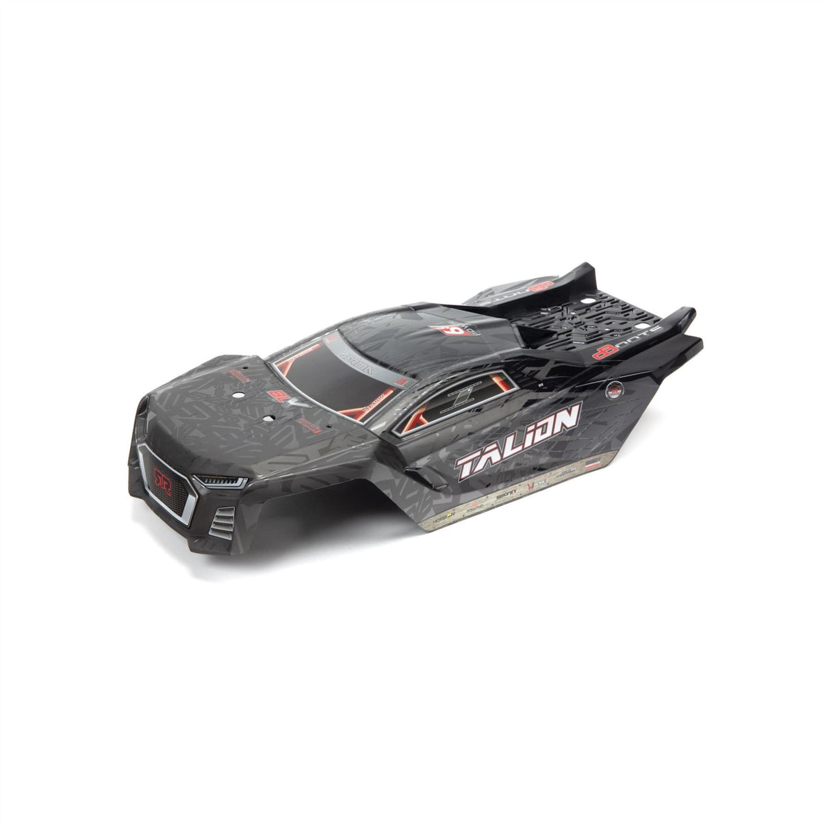 Arrma Talion 6S Blx Painted Decaled Trimmed Body Black