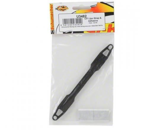 Schumacher CF LiPo Strap with adhesive pads - Cat SX