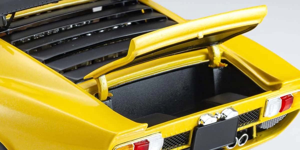 Kyosho 1:18 Lamborghini Miura Svr 1970 Yellow-Black