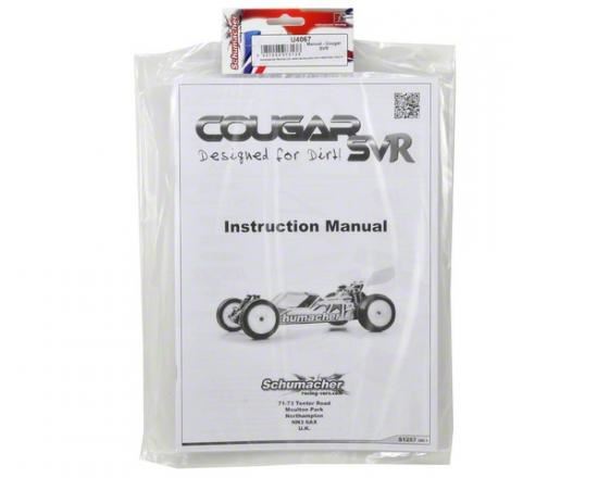 Schumacher Manual - Cougar SVR
